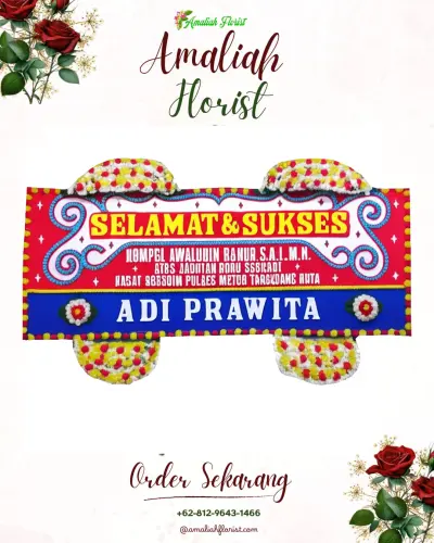 Karangan Bunga Ucapan Selamat di Ardirejo